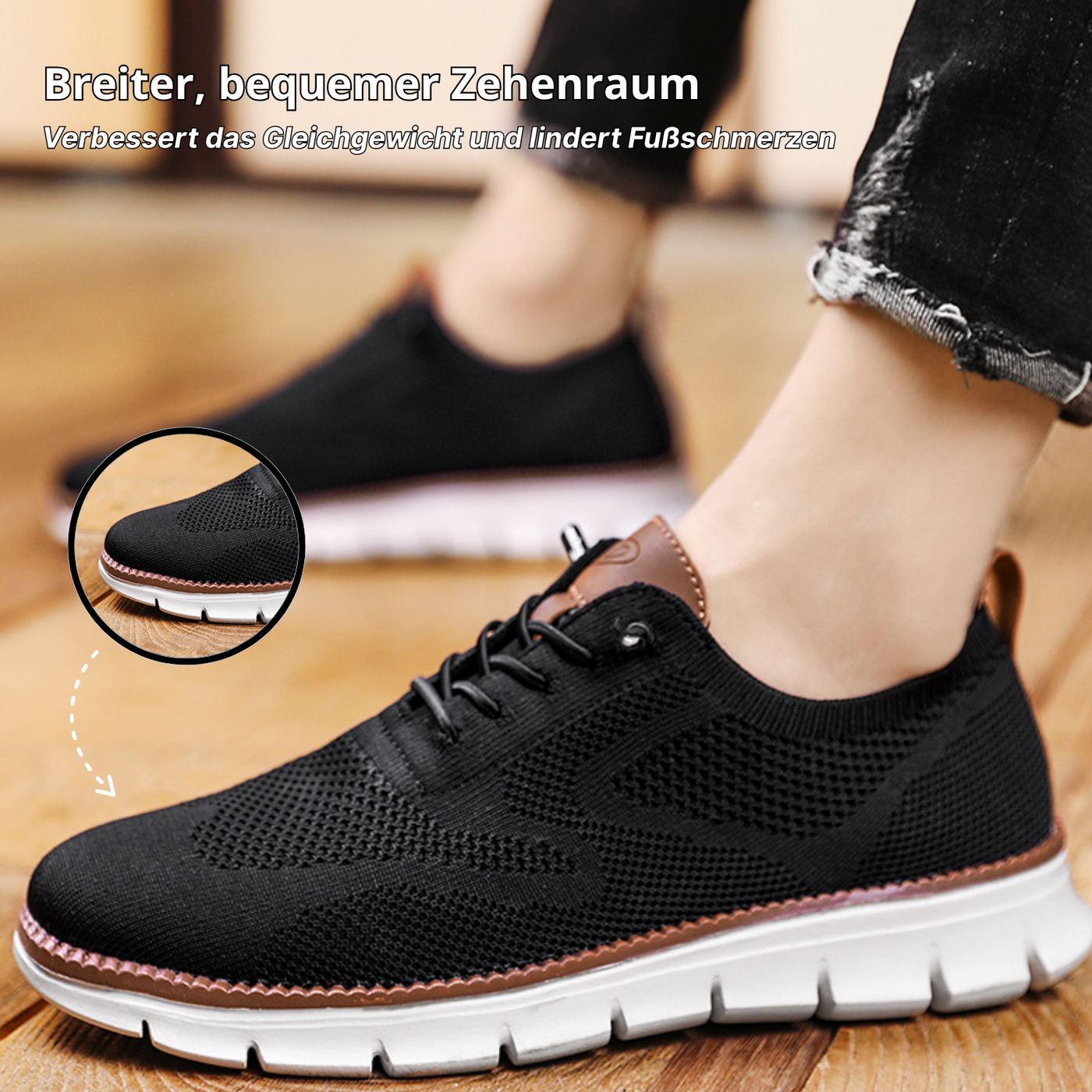 Alcantro Forma – Atmungsaktiver Schuh für Büro und Freizeit
