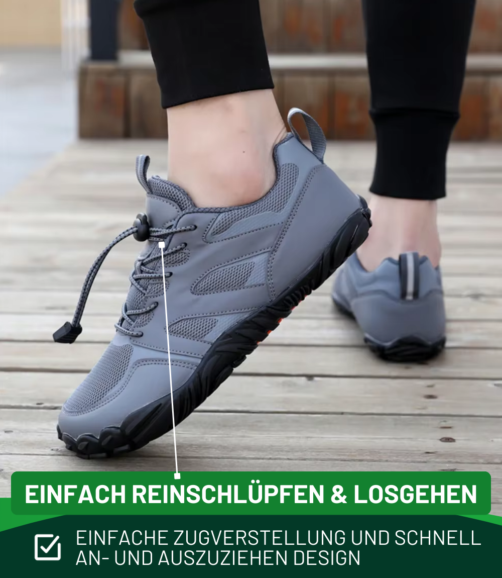 Achanakmar | Langlebige orthopädische Eco-Barfußschuhe