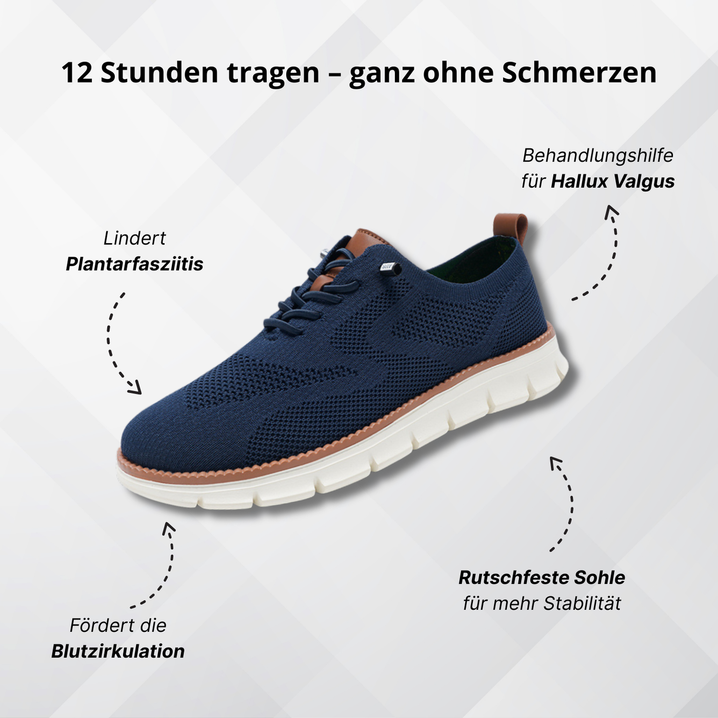 Alcantro Forma – Atmungsaktiver Schuh für Büro und Freizeit