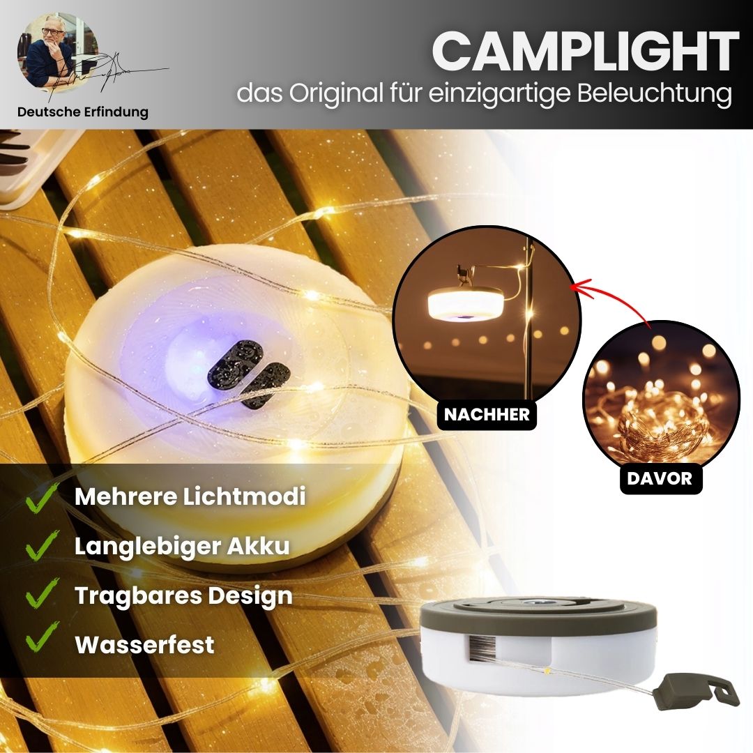 4-in-1 Camplight - das Original für einzigartige Beleuchtung