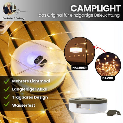 4-in-1 Camplight - das Original für einzigartige Beleuchtung