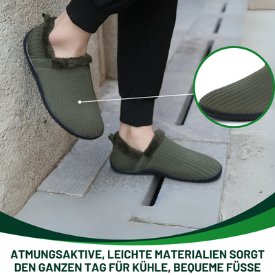 Black | Langlebige orthopädische Eco-Barfußschuhe