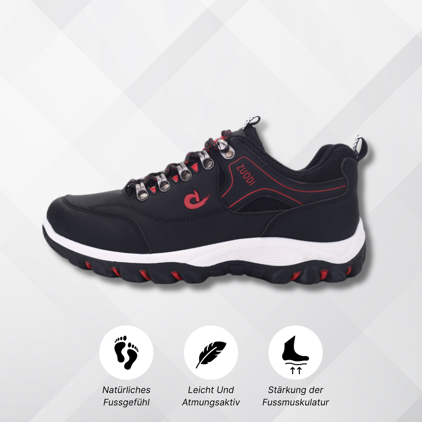 Alcantro TrekPro – Wasserabweisende Wanderschuhe