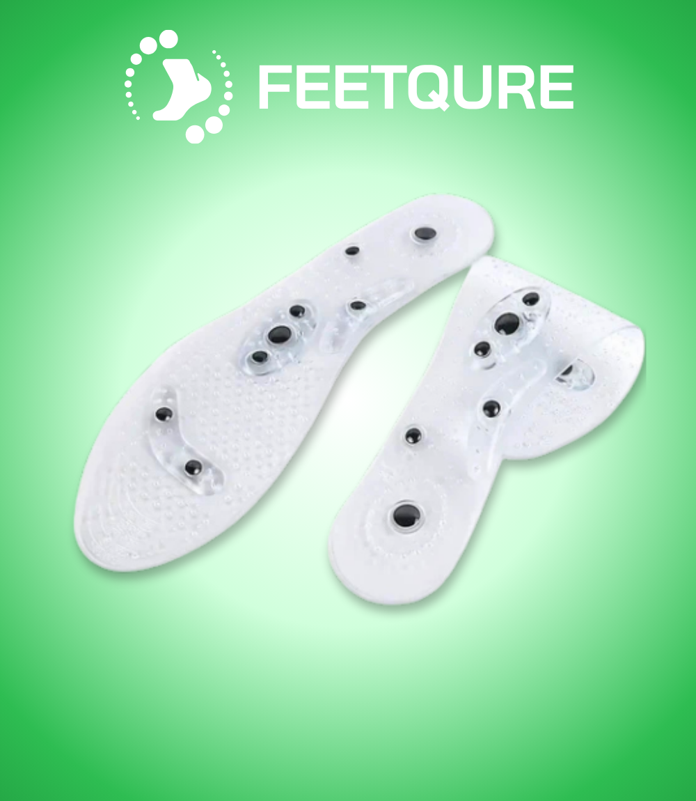 Relax Magnetic Insoles - Schmerzlinderung durch Stimulation von Akupressurpunkten