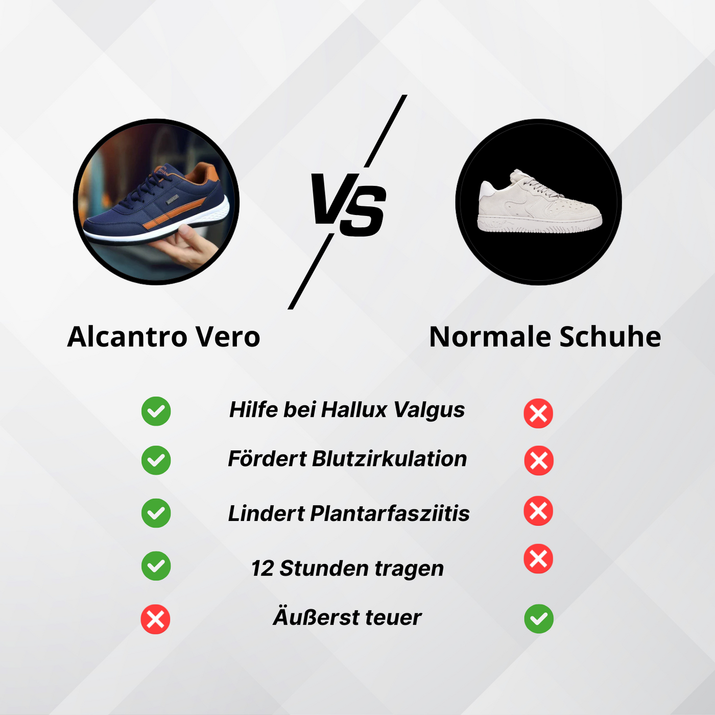 Alcantro Vero – Orthopädische Schuhe