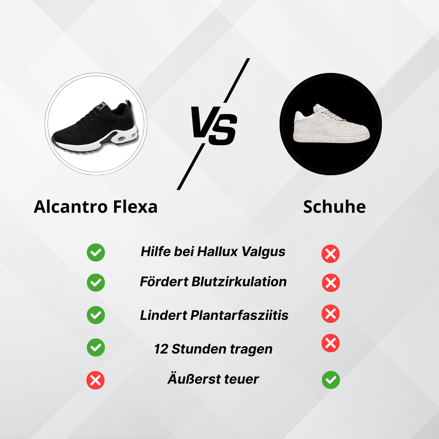 Alcantro Flexa – Atmungsaktiv und elastisch für jeden Tag