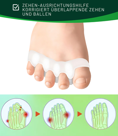 Zehentrenner - Fördert gesunde Zehen und lindert Fußschmerzen
