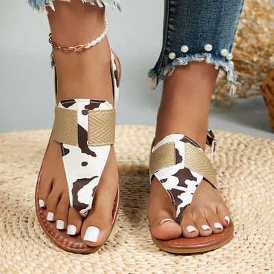 Heidi - Lässige Slingback-Strandsandalen