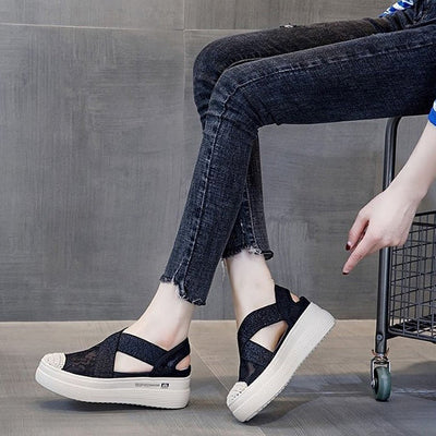 Heidi Sandalen Aus Atmungsaktivem Mesh