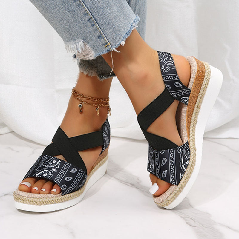 Heidi Plateau-Sandalen