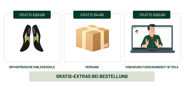GRATIS-EXTRAS BEI BESTELLUNG
