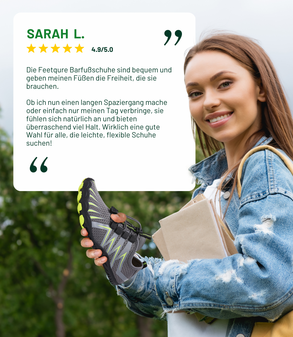 Sequoia | Langlebige orthopädische Eco-Barfußschuhe