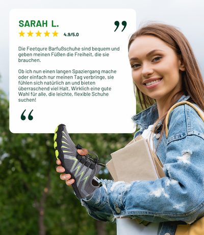 Sequoia | Langlebige orthopädische Eco-Barfußschuhe