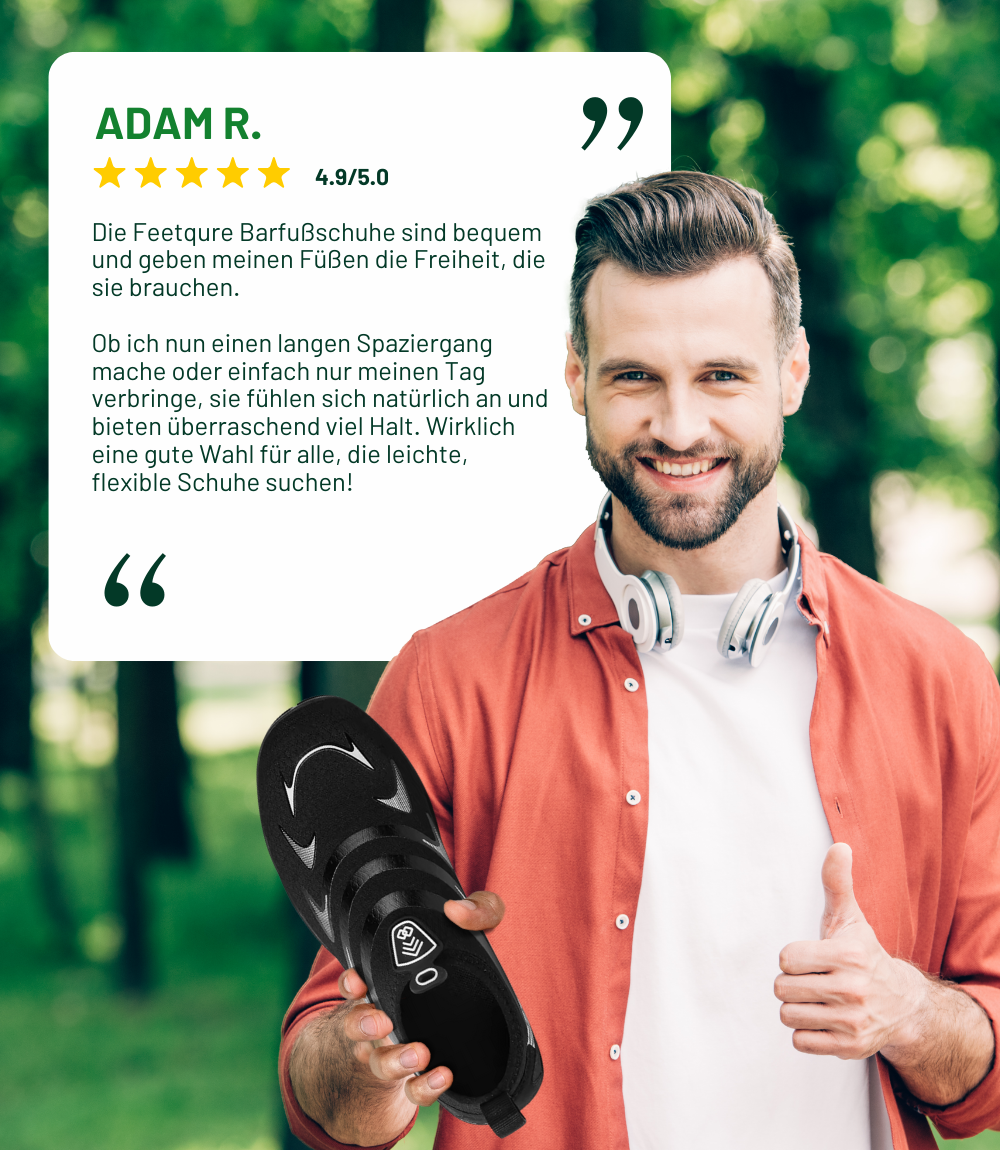 Aberdare | Langlebige orthopädische Eco-Barfußschuhe