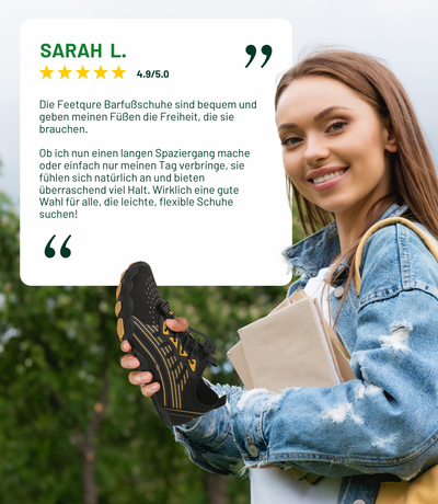Congo | Langlebige orthopädische Eco-Barfußschuhe