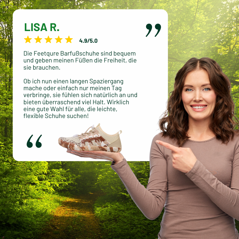 Borneo | Langlebige orthopädische Eco-Barfußschuhe