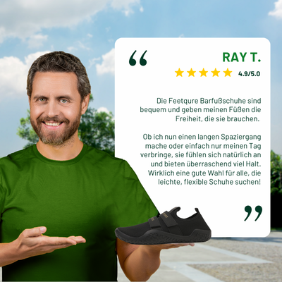 Tongass | Langlebige orthopädische Eco-Barfußschuhe
