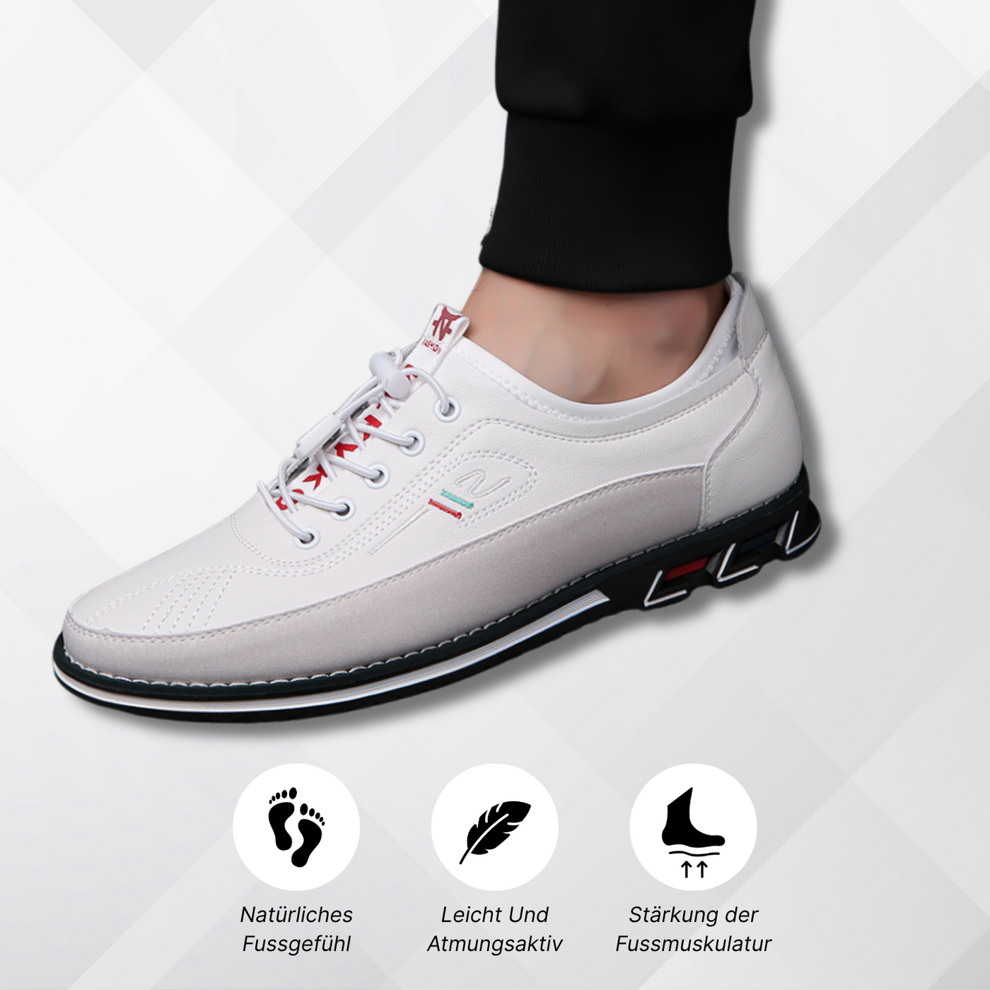 Alcantro Ferro – Orthopädischer Herrenschuh