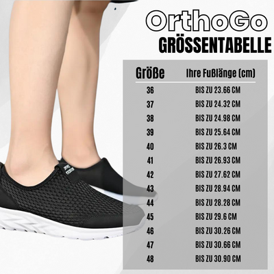 OrthoGo - schmerzlindernder, federleichter und wasserfester Ortho Schuh - Sonderaktion 1+1 Gratis