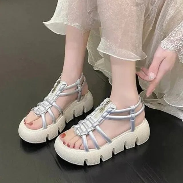 Heidi Plateausandalen für Frauen