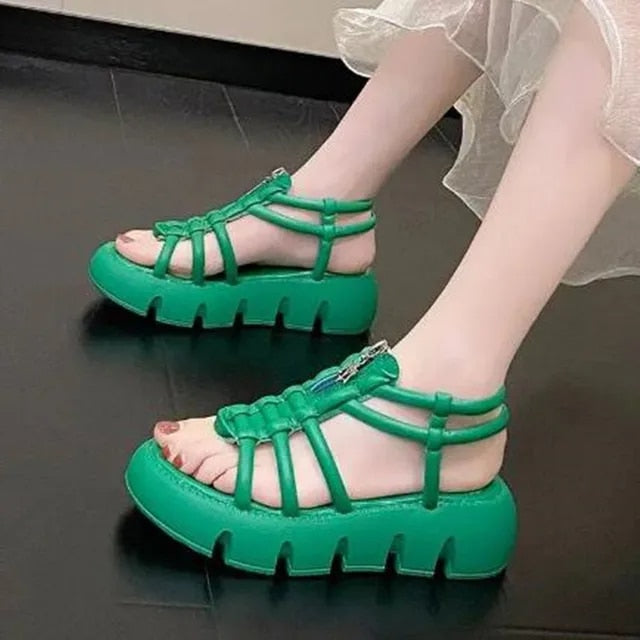 Heidi Plateausandalen für Frauen