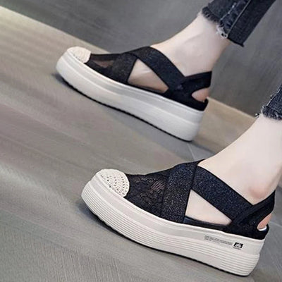 Heidi Sandalen Aus Atmungsaktivem Mesh